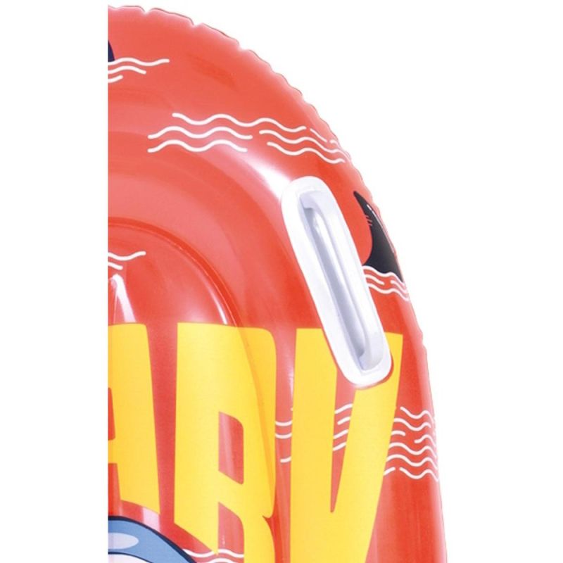 INFLATABLE SWIMMING BOARD 100X50CM SHARK 35017 RED Accessories Your Sports Performance