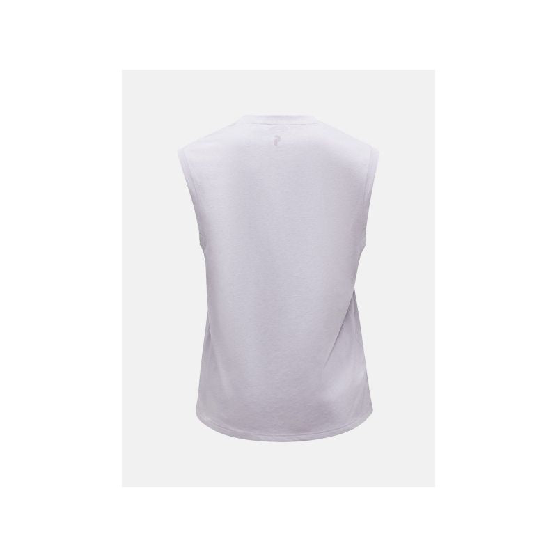 PEAK PERFORMANCE W Explore Graphic Sleeveless T-shirt for women, gray
