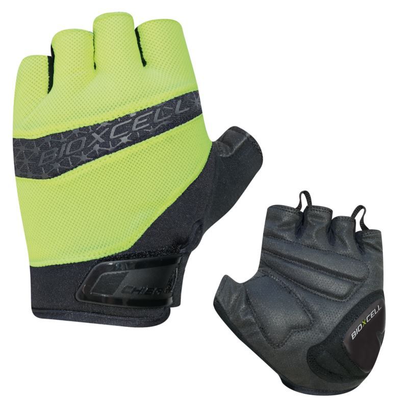 CHIBA BIOXCELL PRO gloves neon yellow XL Chiba/Rękawiczki Letnie Męskie/Bioxcell Pro Your Sports Performance