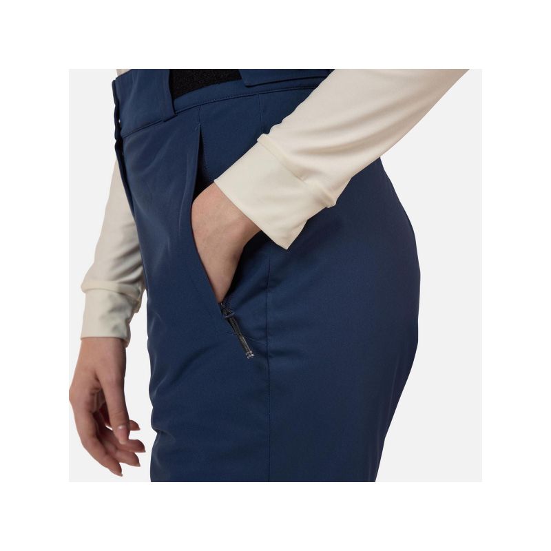 ROSSIGNOL W Insulated Ski Pant Women's Ski Pants Navy Blue