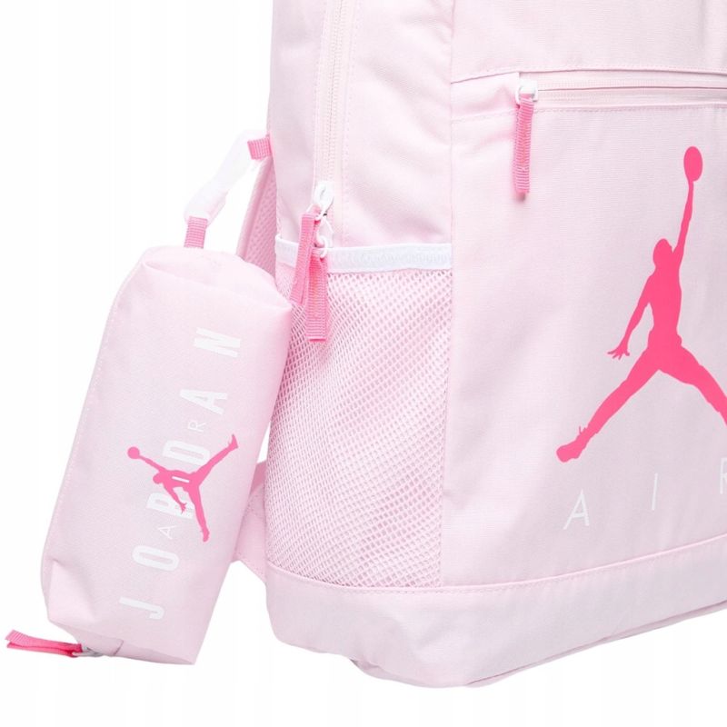 Air Jordan Jumpman School Pencil Case Backpack Pink + Pencil Case - 9B0503-I0A Akcesoria i sprzęt koszykarski/Torby i plecaki Your Sports Performance