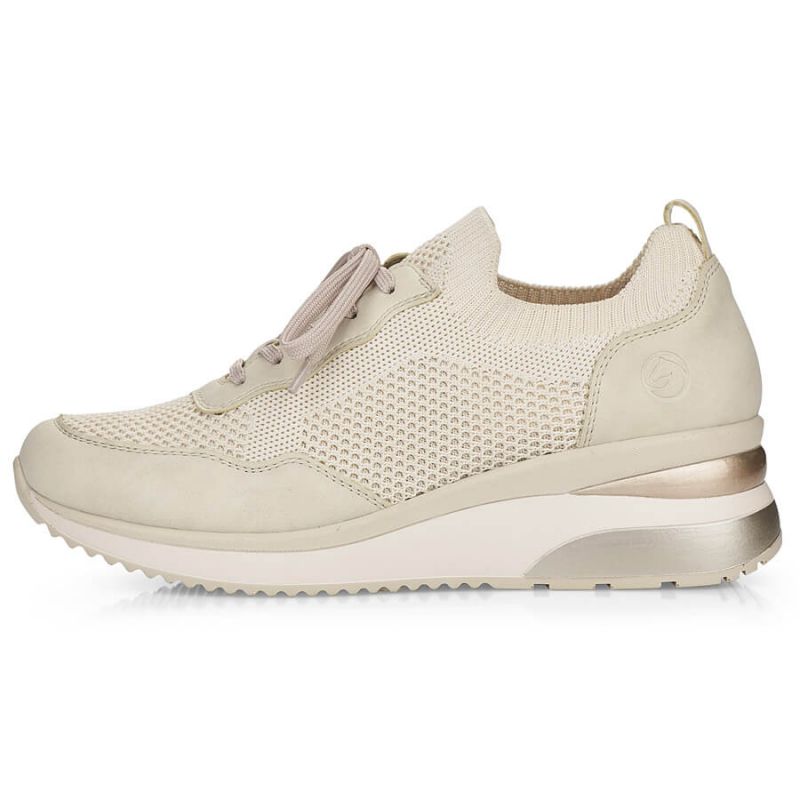 Comfortable Remonte W RKR693 beige sports shoes Footwear/Lifestyle/Rieker Your Sports Performance