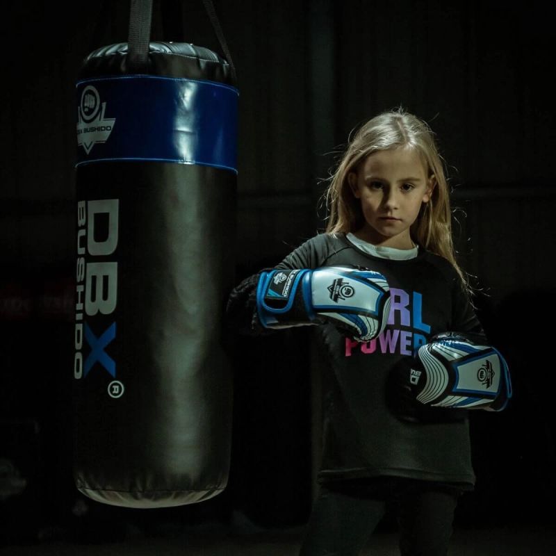6oz Kids Boxing Gloves - Junior Blue rękawice treningowe Your Sports Performance