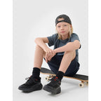 Boy's oversize plain T-shirt 4F 4FJWSS25TTSHM2324-46S *Kategoria tymczasowa Your Sports Performance