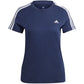 adidas Essentials Slim 3-Stripes Tee W IM2791 Clothing/Lifestyle/T-shirts Adidas