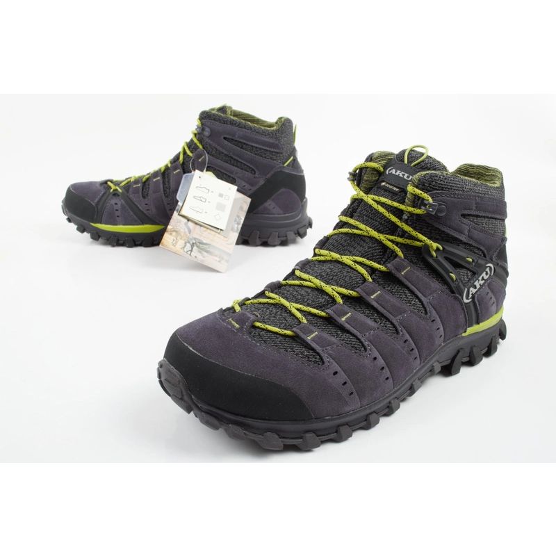 Aku Alterra Gore-tex Men's Lightweight Hiking Shoes Gray Green Aku