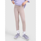 Girls' knitted leggings 4F 4FJRAW25TTIGF291-83S *Kategoria tymczasowa Your Sports Performance