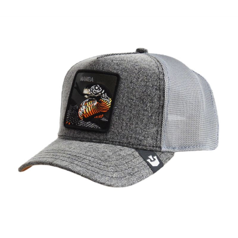 Goorin Bros. The Mamba Jeans Trucker Cap - 101-2606-GRY Odzież/Czapki/Czapki z daszkiem Your Sports Performance