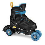 Spokey Quattro 4IN1 inline skates SPK-943434 size 38-41 BK/DBL Accessories/Skating/Rolki (pozostałe) Your Sports Performance