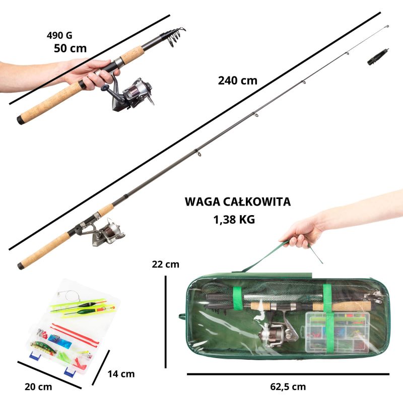 MacGyver Big Fish 41 W 1 Fishing Kit 102279 Accessories/Wędkarskie Your Sports Performance