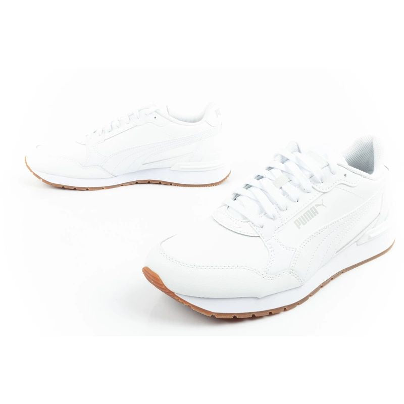 Puma ST Runner v4 sports shoes sneakers men's white leather fashionable In preparation Your Sports Performance