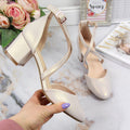 Sergio Leone W SK365B strappy sandals in pearl beige Footwear/Outdoor Your Sports Performance