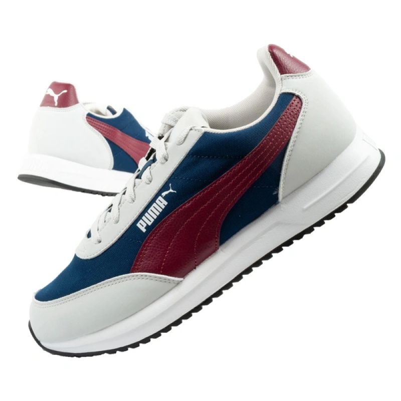 Puma men's sports shoes sneakers R78 Lightwind comfortable fashionable gray navy blue Puma