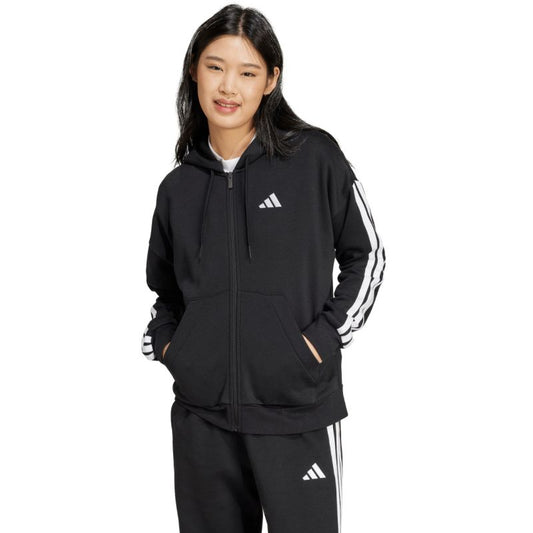 adidas Essentials 3 Stripes Full Zipp Hoodie W JE1283 Clothing/Lifestyle/adidas Adidas