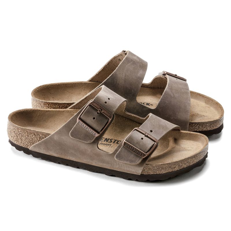 Birkenstock Arizona Tabacco Brown Men's/Women's Brown Regular Wide Flip-Flops (0352201) Footwear/Lifestyle/Birkenstock/Klapki/chodaki Birkenstock