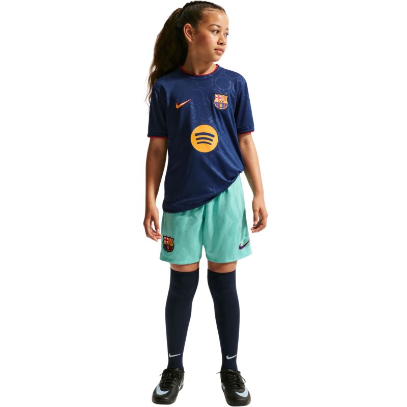 Nike FC Barcelona Third Kids' T-shirt Navy Blue II6713 498