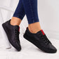 Low-top sneakers with eco leather Big Star W DD274687 black Footwear/Lifestyle Your Sports Performance