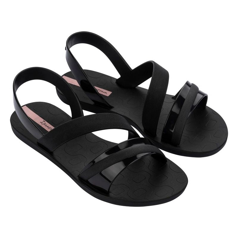 Ipanema Vibrant women's sandals shoes, fashionable and comfortable, black Ipanema