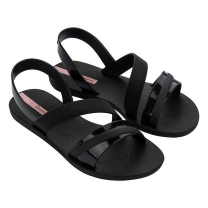Ipanema Vibrant women's sandals shoes, fashionable and comfortable, black Ipanema