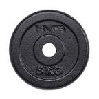 Black plate 5kg HMS TCZ05 17-61-003 Accessories/Training equipment Your Sports Performance