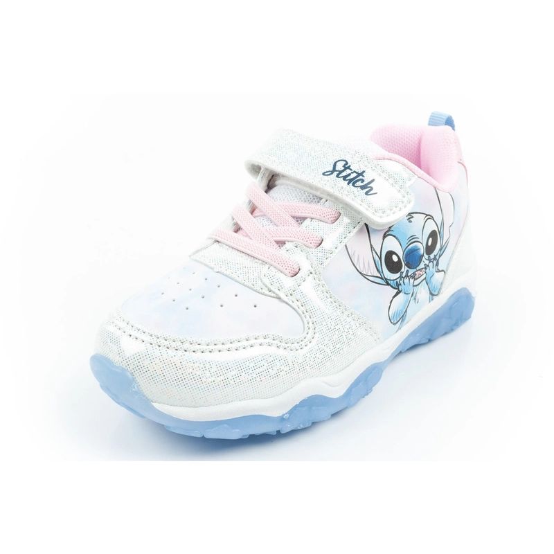 Leomil children's sports shoes sneakers Stitch light with velcro LED blue Leomil