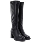 Black heeled women’s boots Potocki SZ12861