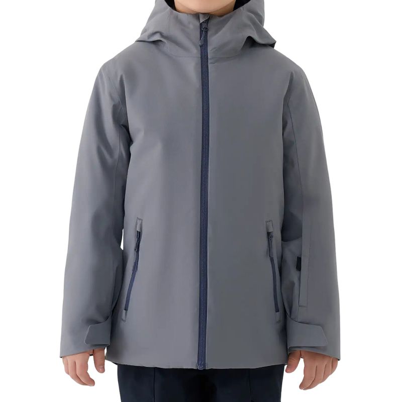 Boy's ski jacket 4F M0820 dark gray 4FJWAW25TTJAM0820 23S To be categorized Your Sports Performance