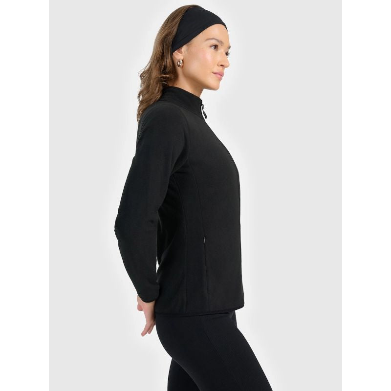 Women’s Slim-Fit Fleece Jacket with Stand-Up Collar 4F 4FRAW25TFLEF496-20S