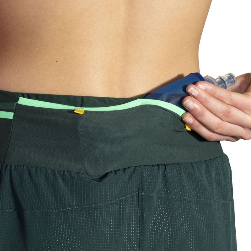 High Point 3" 2in1 Short 2.0 Women's Running Shorts Green Import z Brooks/Brooks/Spodenki Your Sports Performance