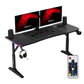 Huzaro Hero 4.6 RGB Black Gaming Desk Gaming PC/Stoliki i biurka Your Sports Performance