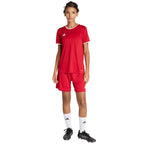 adidas Entrada 26 women's shorts red JZ2536