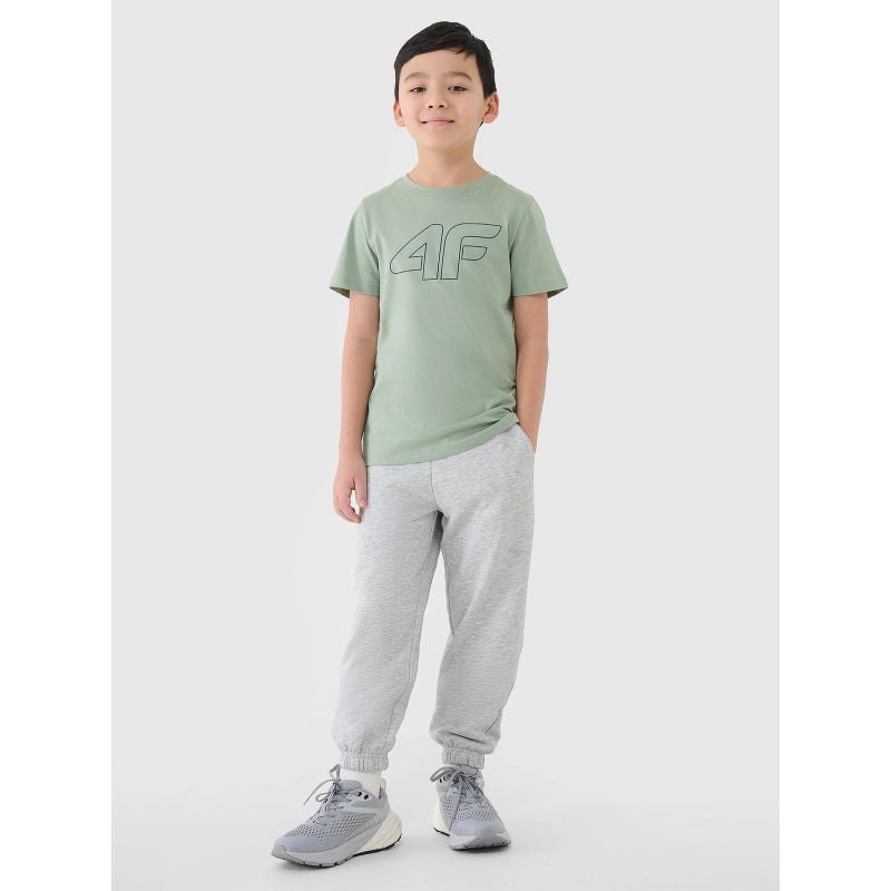 Boys' jogger sweatpants 4F 4FJWMM00TTROM1188-25M *Kategoria tymczasowa Your Sports Performance