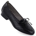 Women's openwork lords shoes black Jezzi 222-5 To be categorized Your Sports Performance