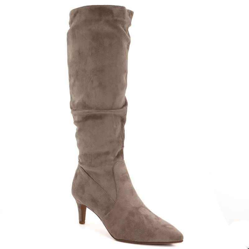 Low-heeled boots insulated suede beige Sergio Leone KZ-28