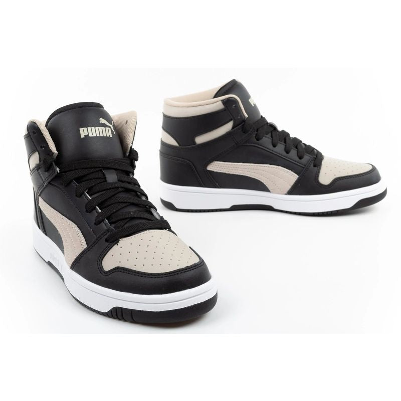 Puma men’s Rebound Layup sport sneakers, stylish high-top shoes