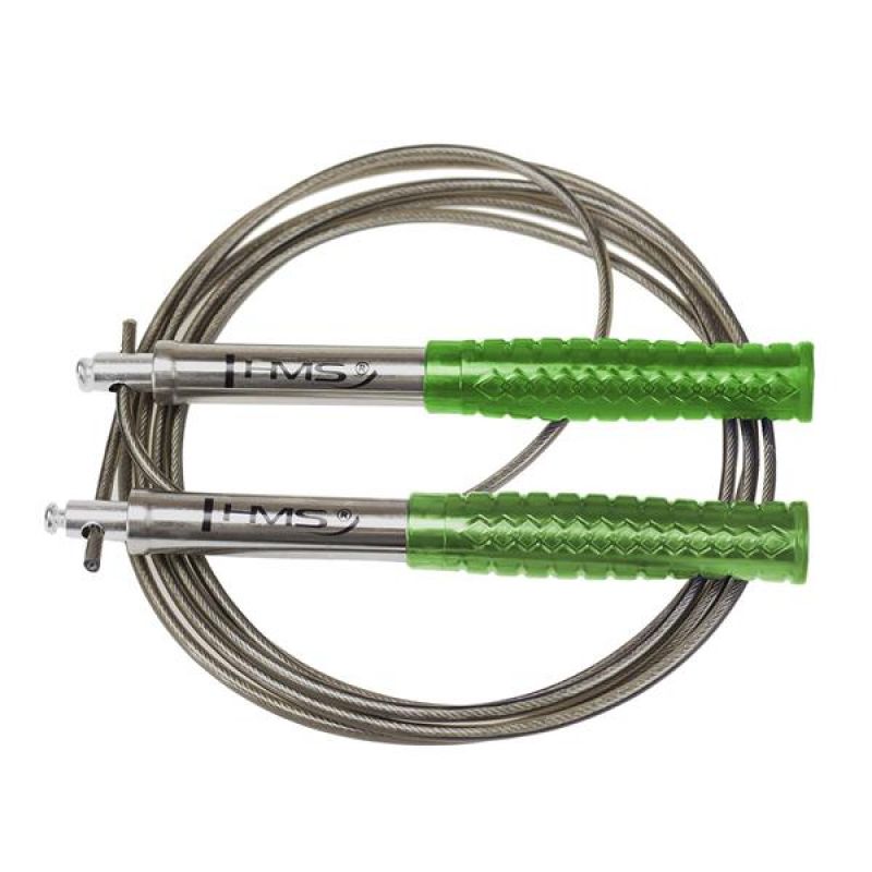 Fast skipping rope HMS SK55 green Accessories/Training equipment Your Sports Performance