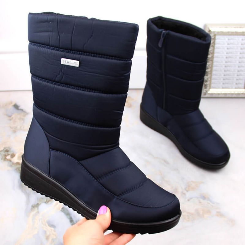 High-top snow boots News W EVE436B, navy blue Footwear/Outdoor/News Your Sports Performance
