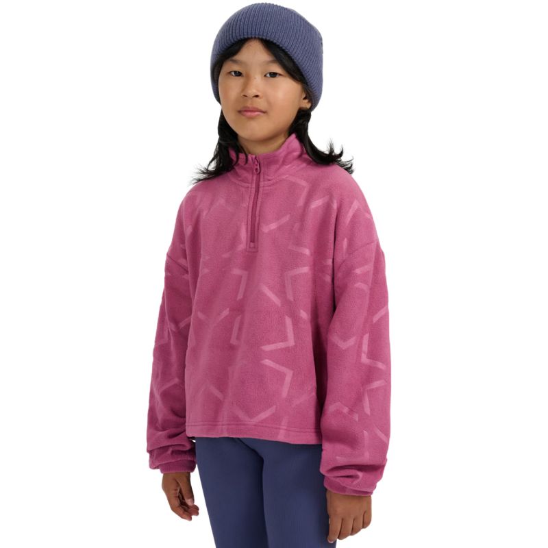 Fleece for girls 4F F342 dark pink 4FJWAW25TFLEF342 53A 4f