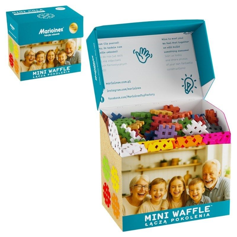 MARIOINEX Mini Waffle Blocks Set of 200 pieces To be categorized Your Sports Performance