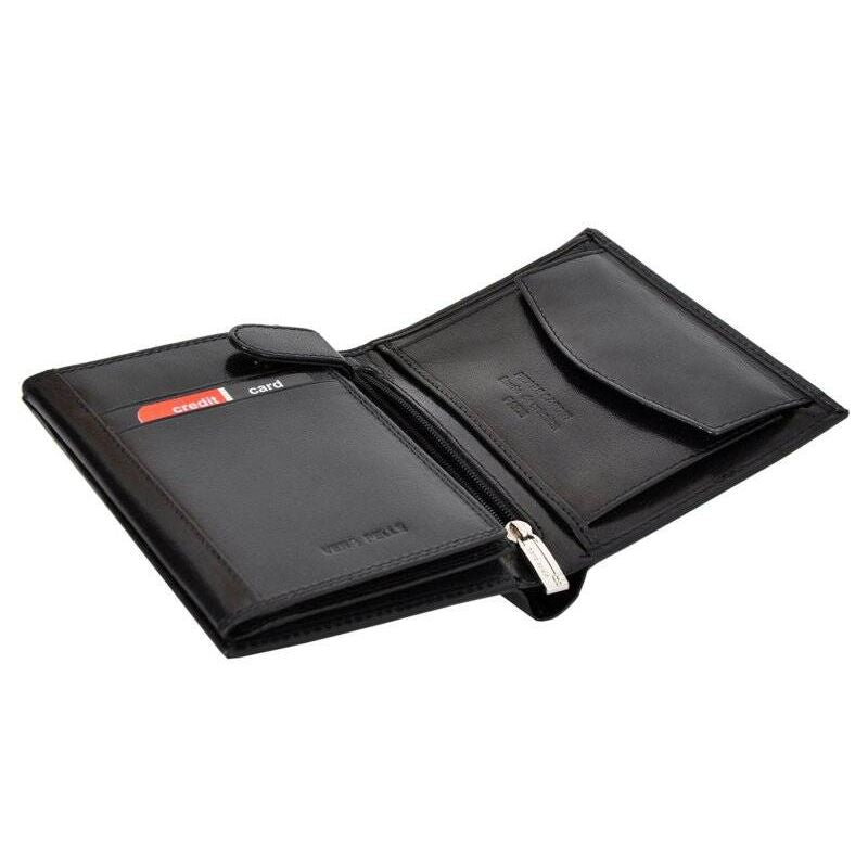 Pierre Cardin Men's Premium Leather RFID Zipper Wallet - YS520.1-326 Akcesoria i sprzęt koszykarski/Torby i plecaki Your Sports Performance