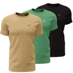 Men's T-shirt (SET OF 3 T-SHIRT) 4F 4FWSS26TTSHM4481-91S 4f