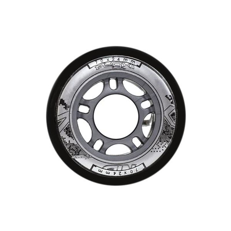 PU 70x24 82A BLACK WHEELS (4 pcs.) NILS EXTREME In preparation Your Sports Performance