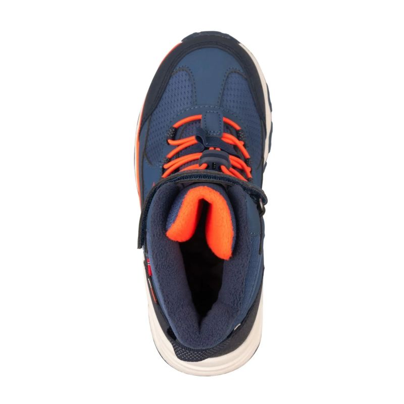 Trollkids Kids' Hafjell Winter Boots XT nordic blue/mystic blue/flame orange (585-122)