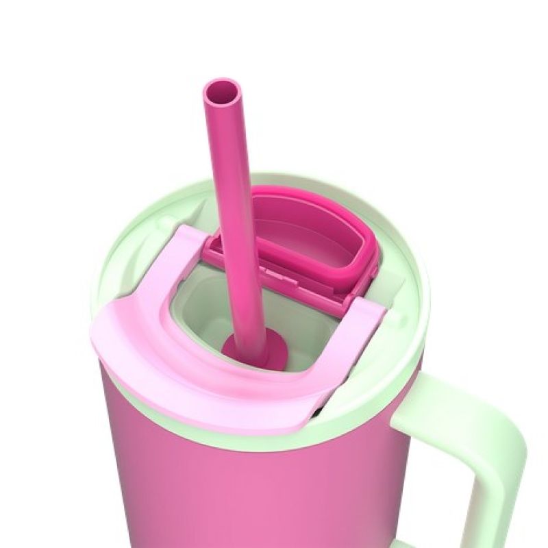 Kambukka Rio Tumbler 950ml Thermal Mug with Straw, Bubblegum Mint AGD - Produkty/Termosy i kubki termiczne Your Sports Performance