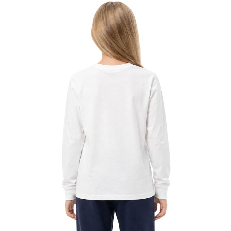 Longsleeve 4F F460 girls' T-shirt white 4FJWMM00TLONF460 10S