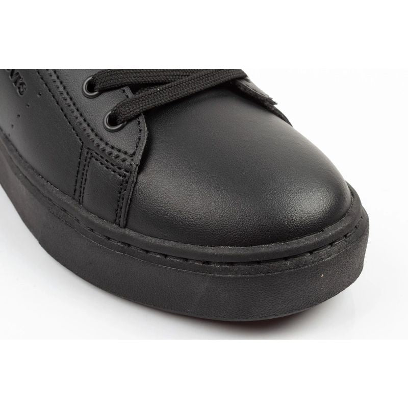 Levi's Evelyn children's sports shoes black youth sneakers