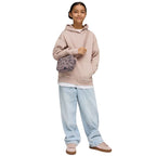 Puma ESS Centered Cat Logo Relaxed Hoodie for Kids Pink 692973 89