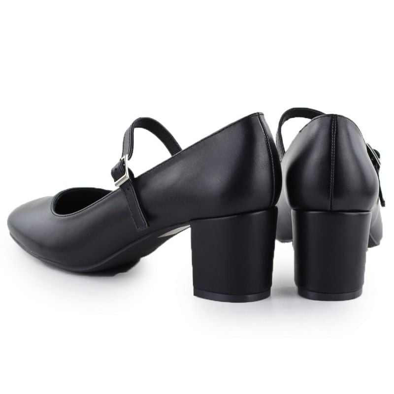 Black Sergio Leone PB176 low-heel pumps with strap Footwear Your Sports Performance