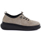 Leather openwork platform shoes fango Jezzi 26PB18-135 Jezzi