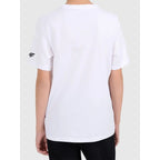 Boy's plain cotton T-shirt 4F 4FJWMM00TTSHM2330-10S